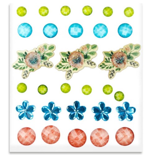 Kryształki samoprzylepne 30 sztuk #1