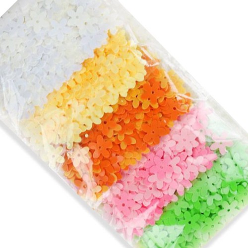 Cekiny kwiaty 5 kolorów #1