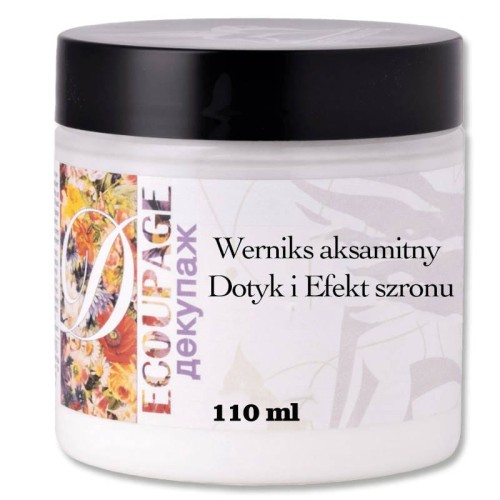 Werniks aksamitny Dotyk i Efekt szronu Renesans 110ml do Decoupage #1