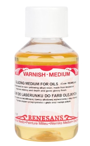 Medium do laserunku do farb olejnych 100ml Renesans #1