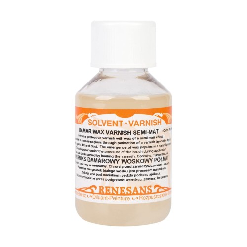 Werniks damarowy woskowy Renesans 100ml #1