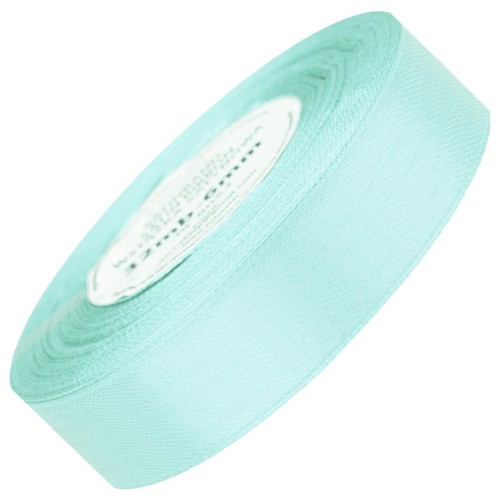 Wstążka satynowa miętowa 25mm - 32mb #1
