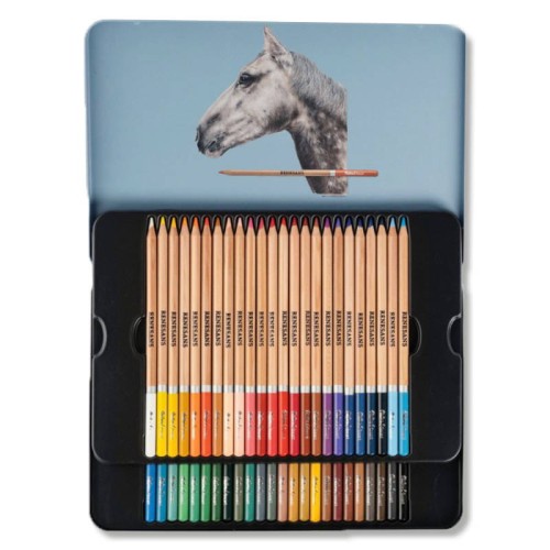 Kredki soft Natural 48kol. Renesans w metalowym pudełku #1