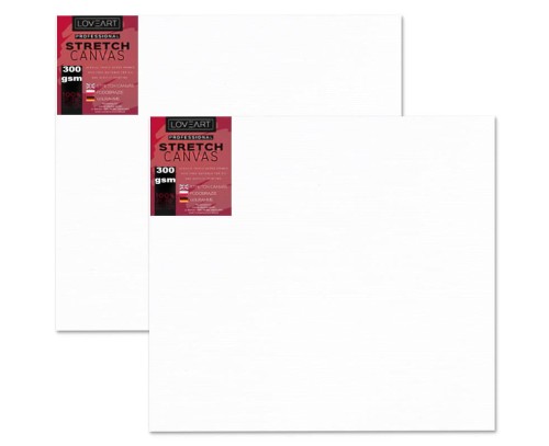 Podobrazie malarskie LOVEART 100x120 cm - płótno bawełniane 300g/m² - Zestaw 2 sztuk #1