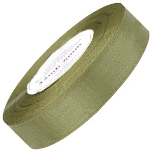 Wstążka satynowa LoveArt khaki 25 mm, 32 m kolor 8127 #1