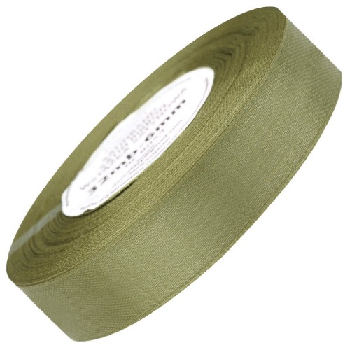 Wstążka satynowa khaki 25mm - 32mb #1