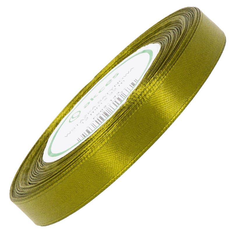 Wstążka satynowa Akces czekoladowa 12 mm, 32 m kolor 139 #1
