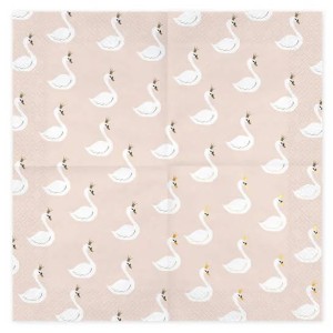 Serwetka 33x33cm - Lovely Swan #2