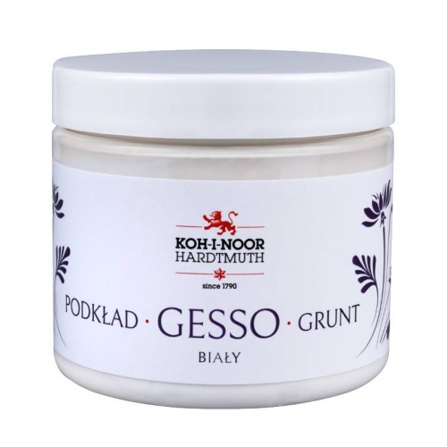 Gesso - biały grunt malarski 200ml #1