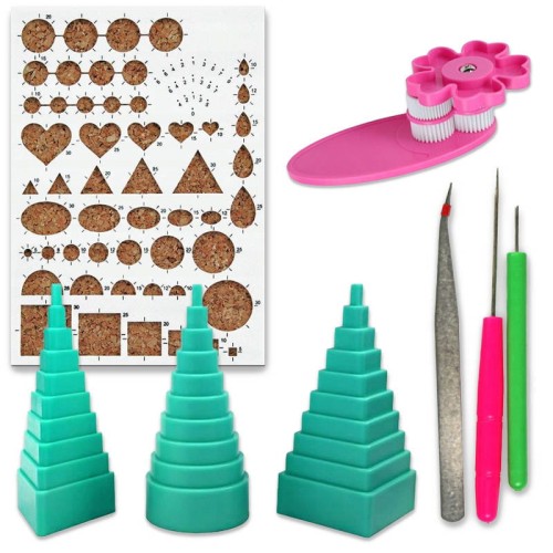 Zestaw do quillingu - podstawowe akcesoria #1