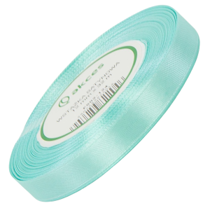 Wstążka satynowa Akces seledynowa 12 mm, 32 m kolor 124 #1