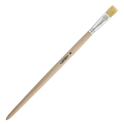 Pędzel nylonowy płaski LOVEART - r. 8 #1