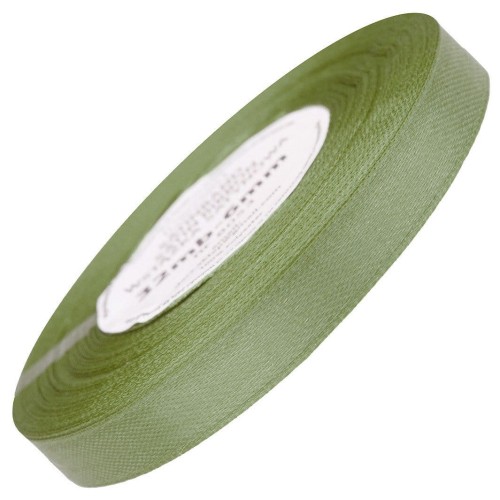 Wstążka satynowa jasna khaki 12mm - 32mb #1