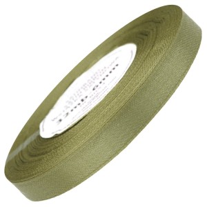 Wstążka satynowa LoveArt khaki 12 mm, 32 m kolor 8127 #1
