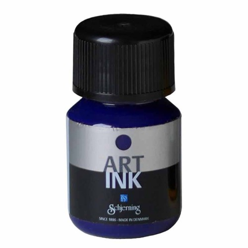 Tusz rysunkowy do kaligrafii Schjerning - niebieski #1
