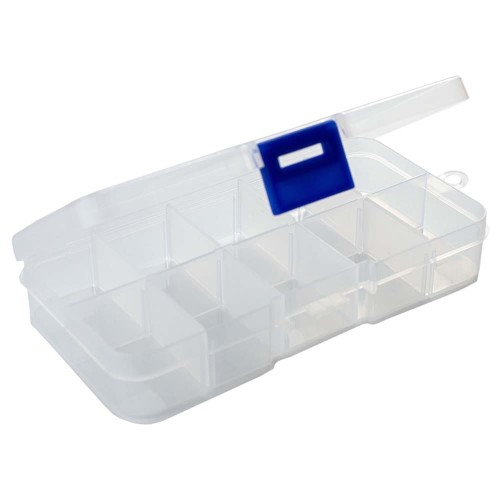Pojemnik na koraliki, cekiny 13x6,5x2cm - pudełko plastikowe organizer #2