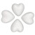 Serca styropianowe 6 cm LOVEART - 4szt #1