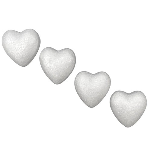 Serca styropianowe 6 cm LOVEART - 4szt #2