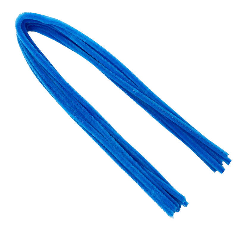 Druciki kreatywne 60cm 10szt. - Loveart - niebieskie #1