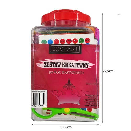 Zestaw kreatywny do prac plastycznych dla dzieci #2