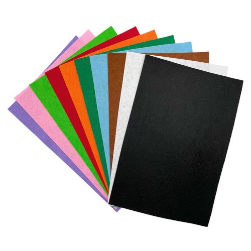 Filc dekoracyjny mix kolorów - 10szt - Loveart #1