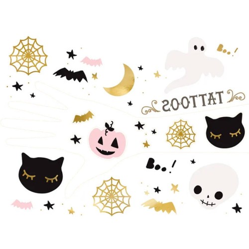 Tatuaże zmywalne dla dzieci - BOO 12 sztuk #1