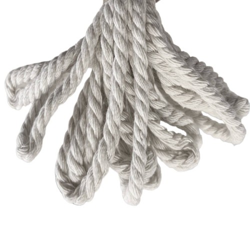 Sznurek bawełniany biały 5mm x 5m #2