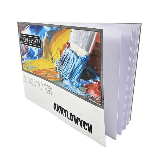 Blok do farb akrylowych Loveart 230g - format A3 #2