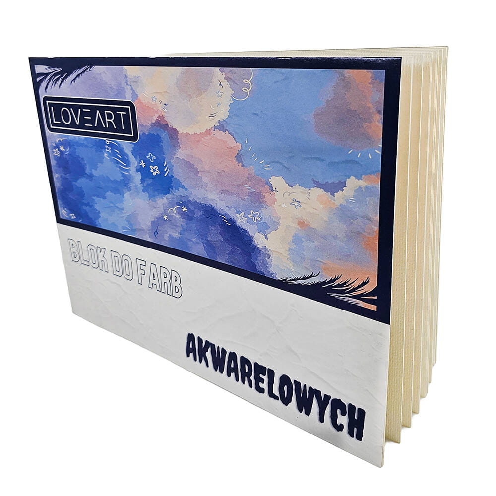 Blok do farb akwarelowych Loveart 180g - 210x297mm #2