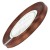 Wstążka satynowa brązowa 6mm - 32mb #1