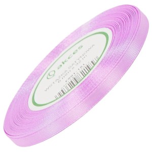 Wstążka satynowa Akces różowo-fioletowa 6 mm, 32 m kolor 151 #1
