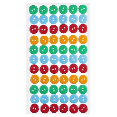 Guziki samoprzylepne 12mm - 66 sztuk #1
