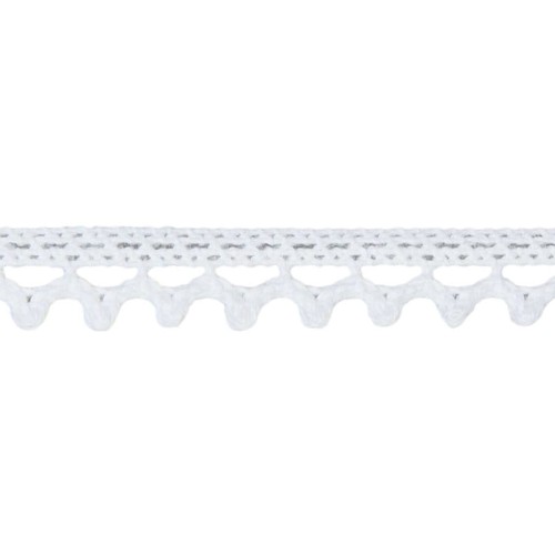 Koronka bawełniana biała 10mm x 4,55m #2