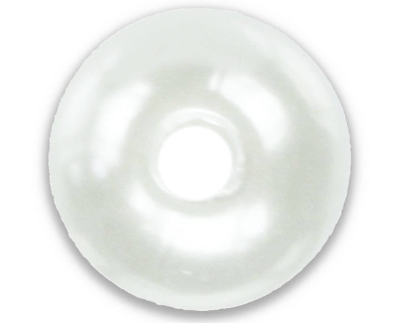 Koraliki plastikowe do nawlekania 5mm - Białe #2