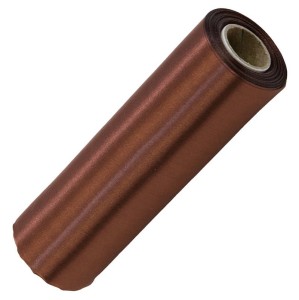 Wstążka satynowa do kokard 16cm - brązowa #1