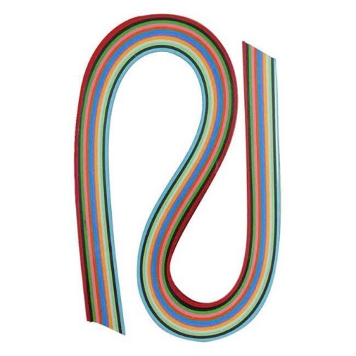 Paski do quillingu 8mm 12 kolorów - 200szt. #1