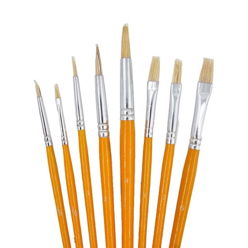 Zestaw pędzli do farb olejnych LoveArt - 8 sztuk #2