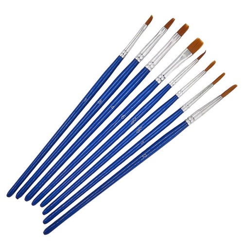 Zestaw pędzli do farb akwarelowych LoveArt - 8 sztuk #1