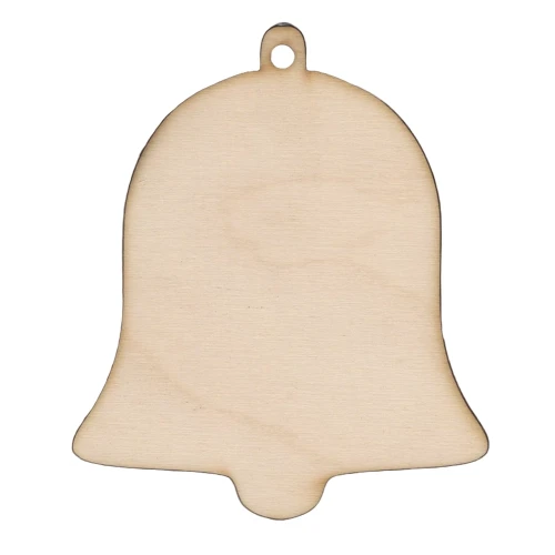Drewniana ozdoba do Decoupage Dzwonek Decor - 12cm #1