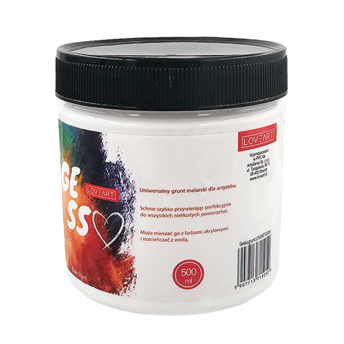 Gesso grunt - Loveart - 500ml #2