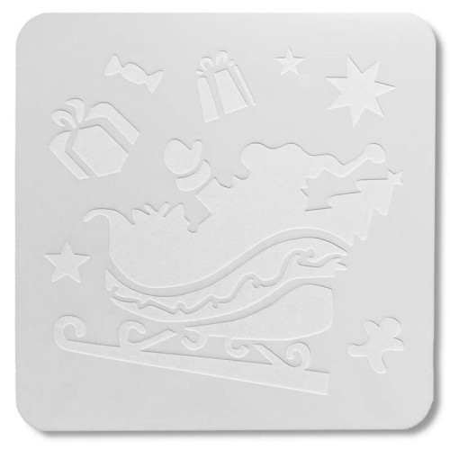 Szablon plastikowy 15cm - Mikołaj nr 51 Koh-I-Noor #1