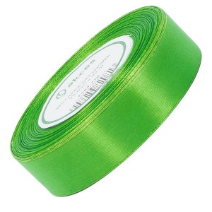 Wstążka satynowa Akces zieleń trawiasta 25 mm, 32 m kolor 120 #1