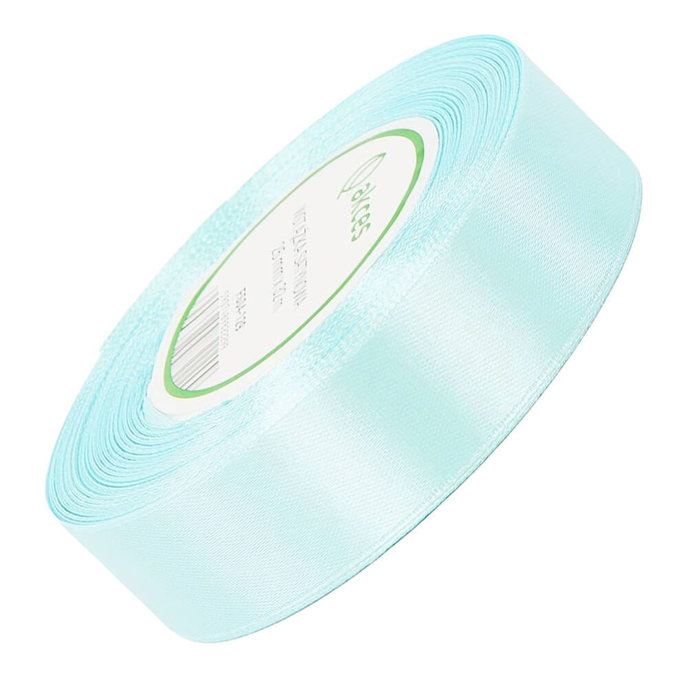 Wstążka satynowa jasny niebieski 25mm - 32mb #1