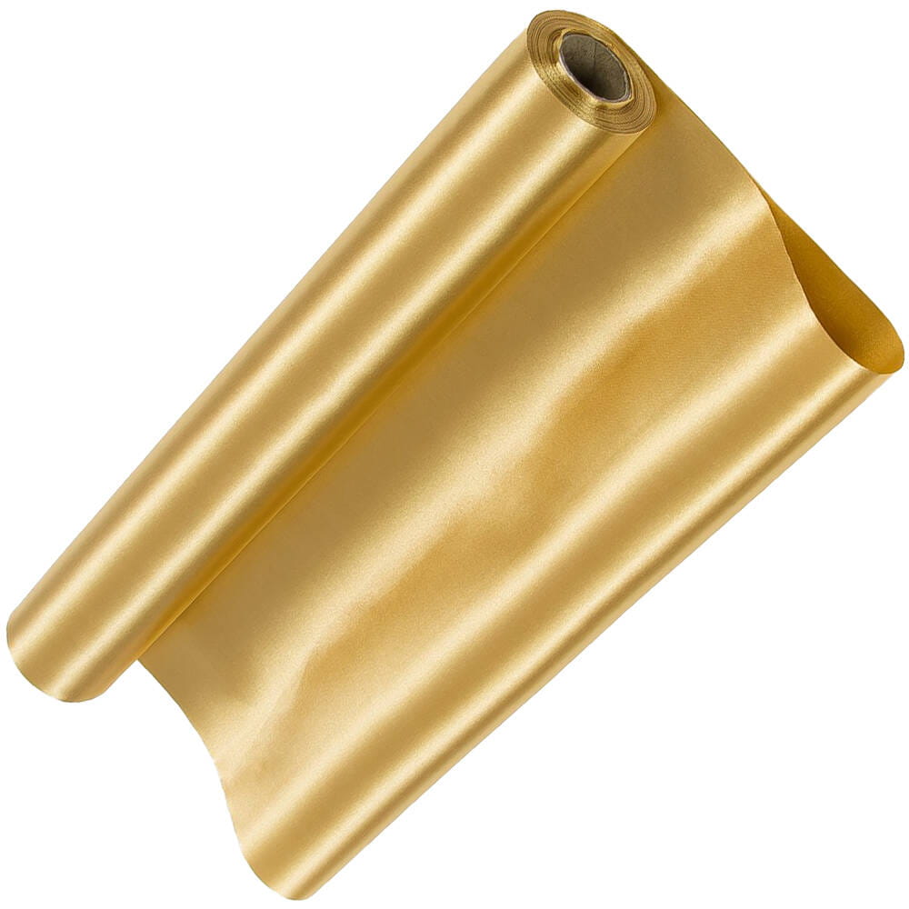 Satynowa tkanina na rolce 36cm - 34 gold #1