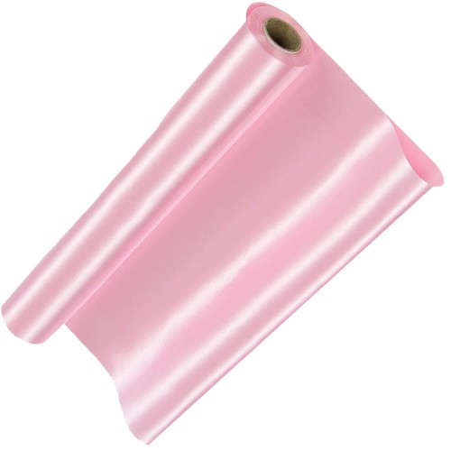 Satynowa tkanina na rolce 36cm - 12 pink #1
