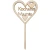 Drewniana ozdoba topper Kochanej Mamie 20cm Decor #1