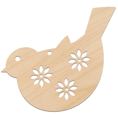 Ptak ażurowy drewniany nr 4 Decor #2