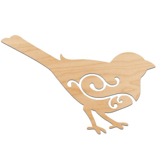 Ptak ażurowy drewniany nr 5 Decor #2