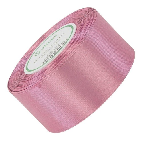 Wstążka satynowa brudna różowa 38mm - 32mb #1