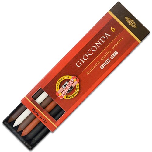 Wkłady do ołówka KUBUŚ 5,6mm Koh-I-Noor 6 sztuk #1